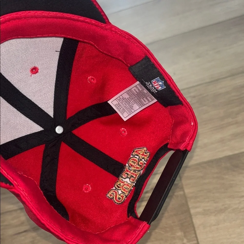 NFL Red and Black San Fransisco 49ers  Youth baseball  Cap